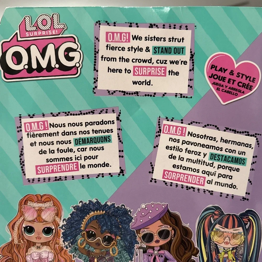 L.O.L. Surprise! O.M.G. Pose Fashion Doll - Surprises & Accessories SEE DETAILS - Picture 8 of 9